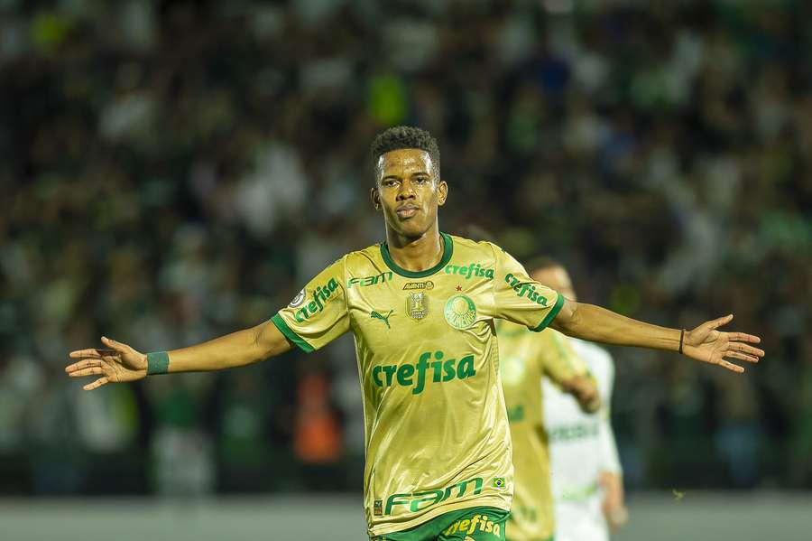 Estevao, protagonista en la victoria del Palmeiras.