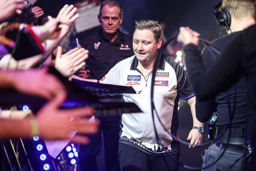 Martin Schindler no Open de Dardos da Bélgica