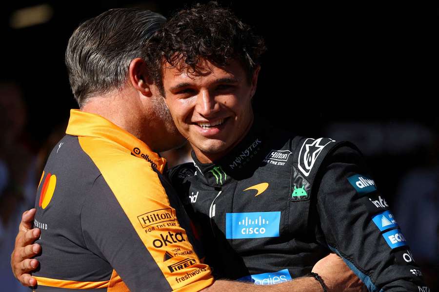 Lando Norris vyštartuje v Madride z pole position. Lando Norris vyštartuje v Madride z pole position.