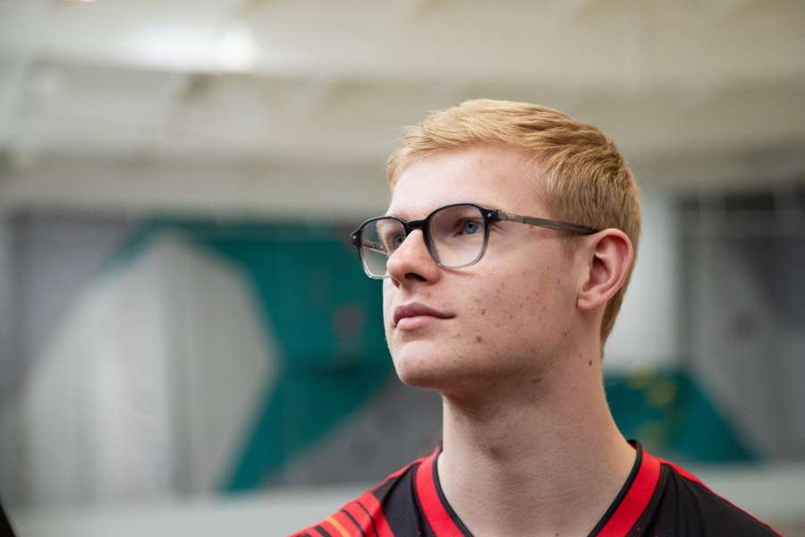 Félix Lebrun à Lesneven (Bretagne) le 15 avril.