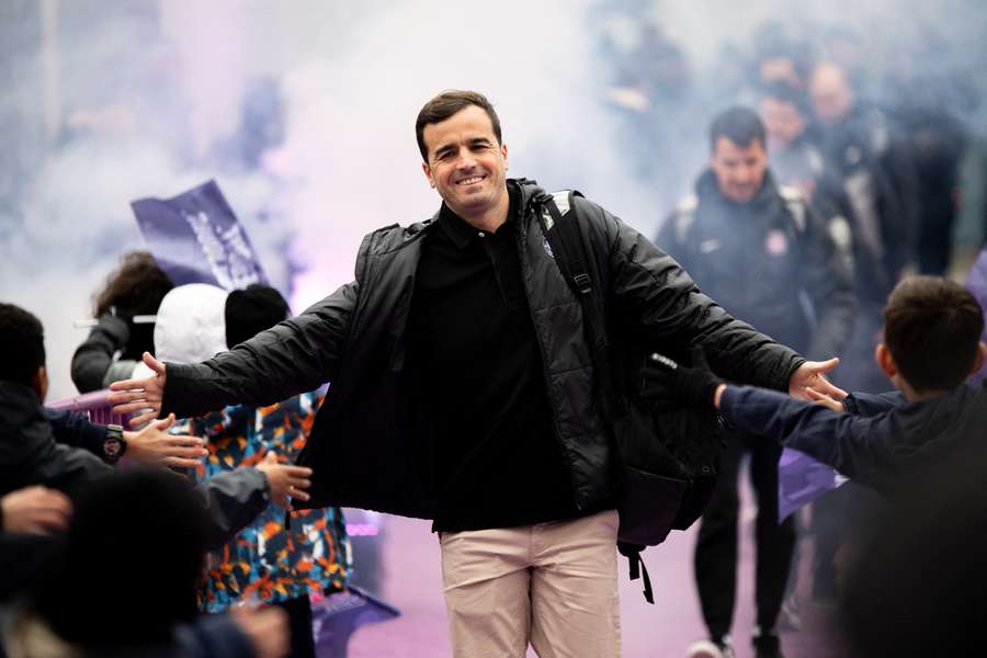 Toulouse coach Carles Martinez Novell