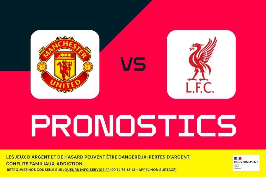 Manchester United - Liverpool : Pronostics, meilleurs paris et cotes (Premier League)