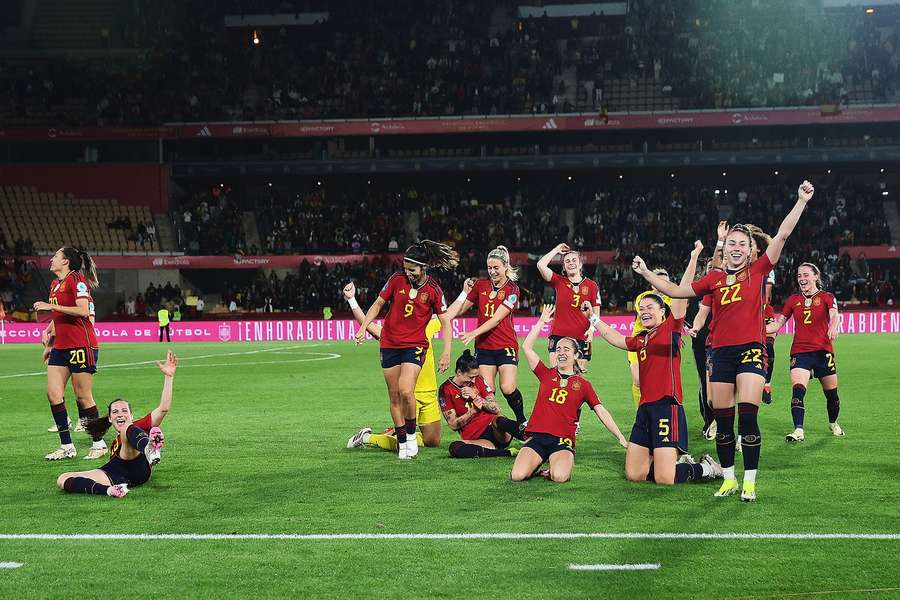 La celebración de las grandes dominadoras del fútbol femenino