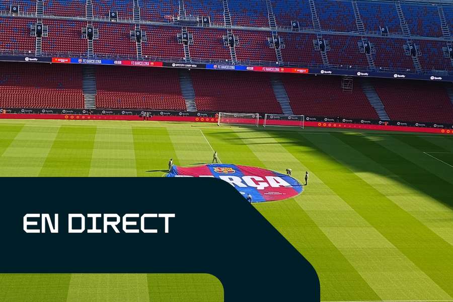 DIRECT. Suivez l'entraînement du Barça. DIRECT. Suivez l'entraînement du Barça.
