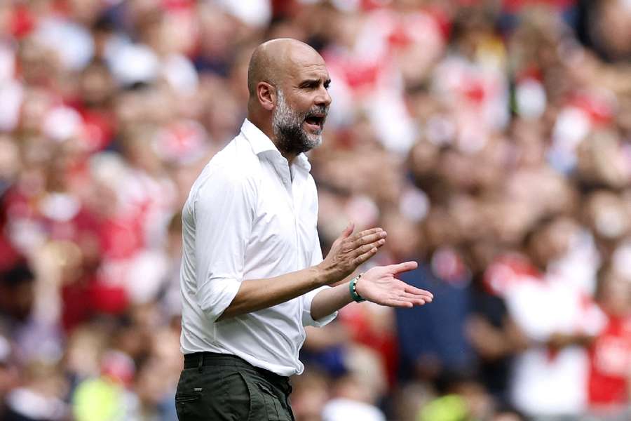 Guardiola's side have won five of the last six Premier League titles