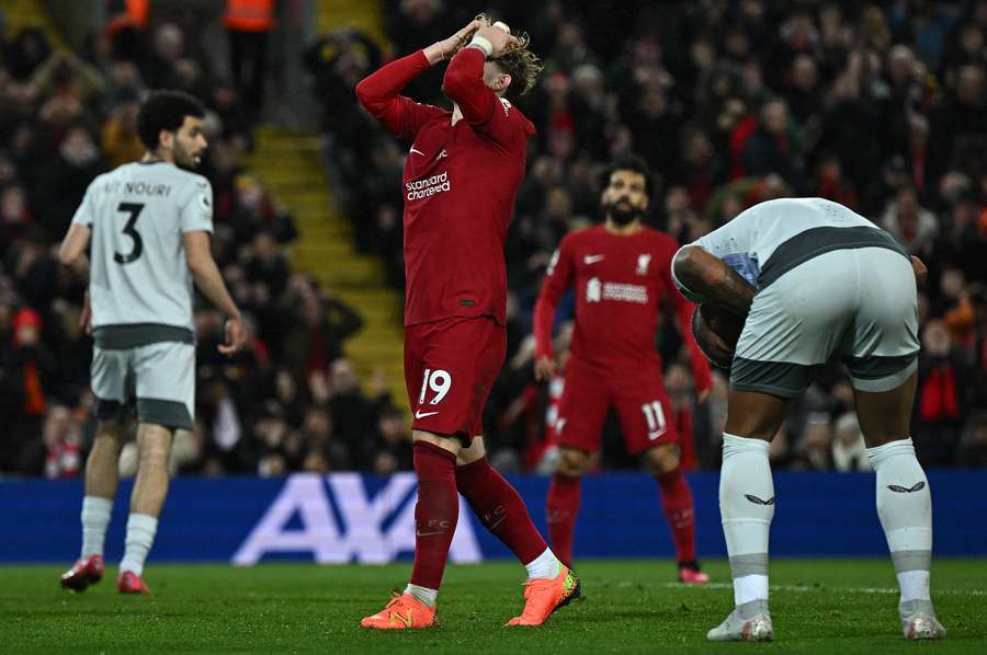 Liverpool foi encontrar caminho da vitória somente na reta final do jogo