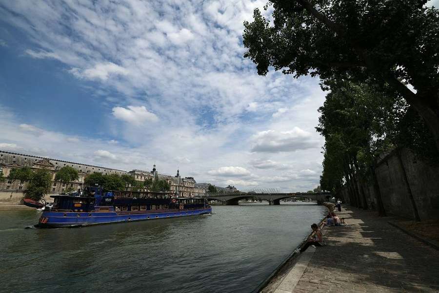 La Seine ce jeudi.