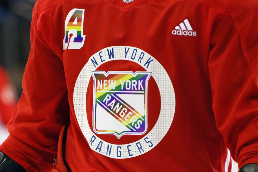 The New York Rangers have worn the jerseys before in 2021
