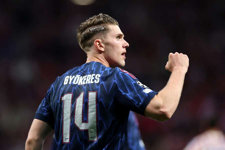 Viktor Gyokeres scored Arsenal's goal at Atletico Madrid and bagged another two against Fulham