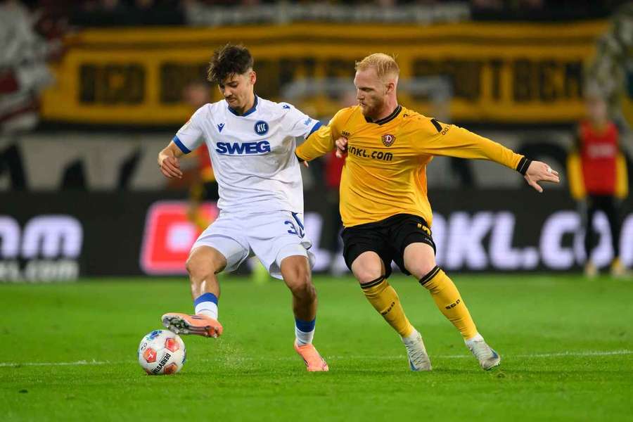Dresden und der KSC trennen sich Remis.