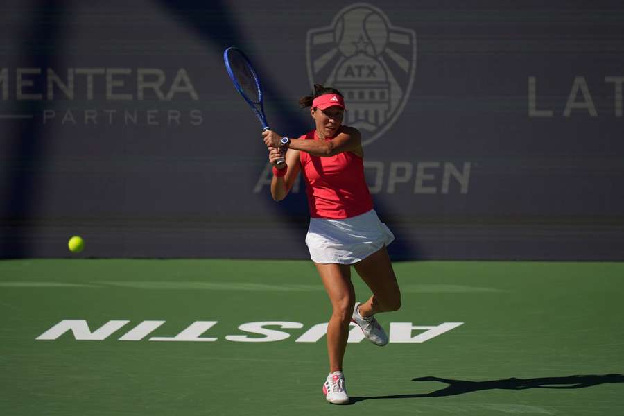 Jessica Pegula beim Turniersieg in Austin.
