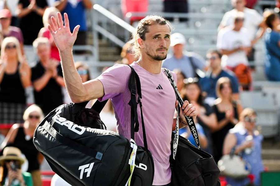 Alexander Zverev verabschiedete sich in Montreal schon im dritten Match.