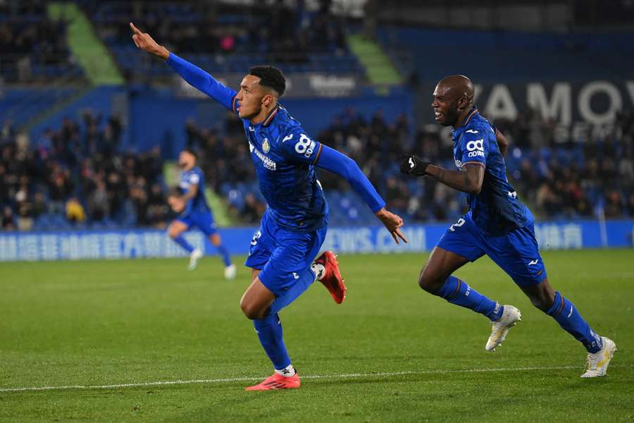 Álvaro Rodríguez ya ha marcado para el Getafe