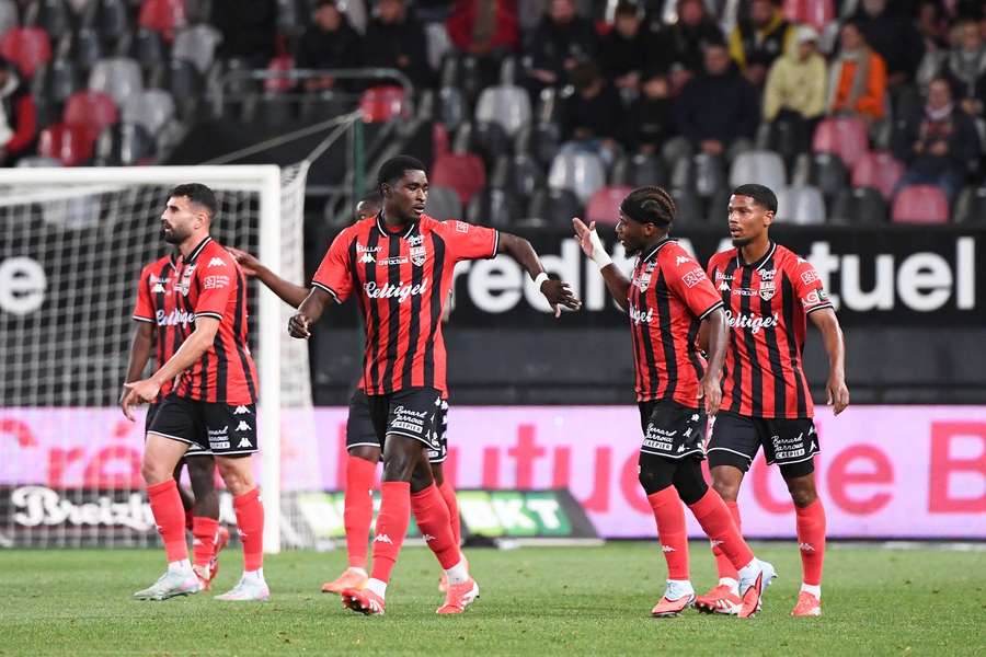 Guingamp bat Montpellier et s'extirpe du bas de classement