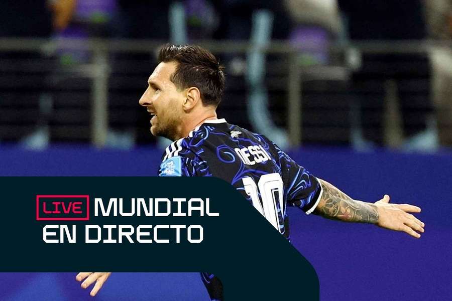 Messi celebra su gol