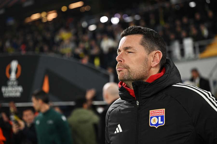 Pierre Sage, treinador do Lyon