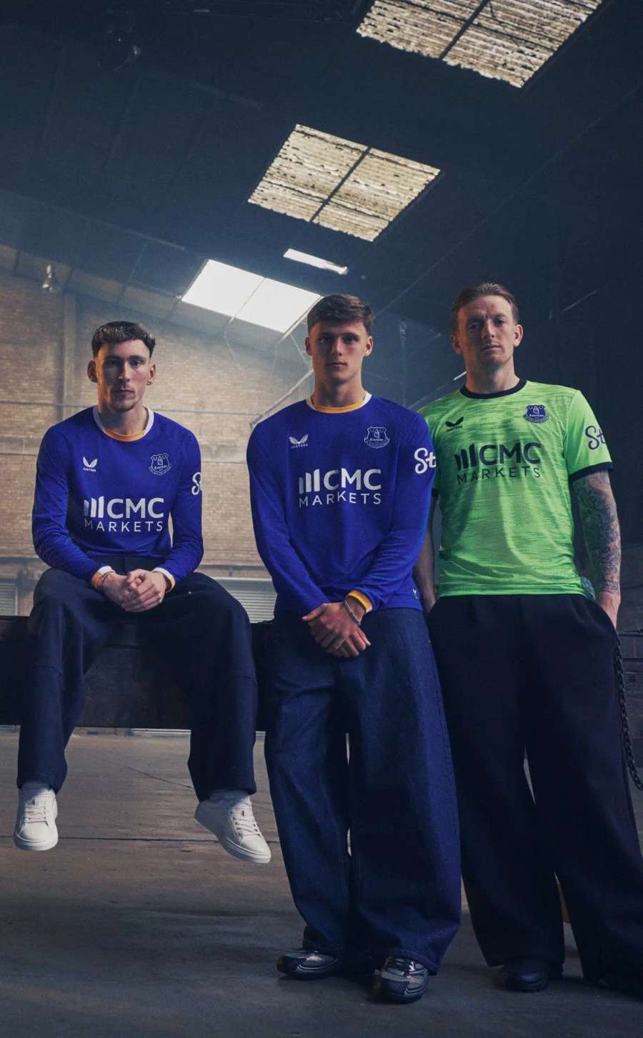 Everton home kit Everton home kit