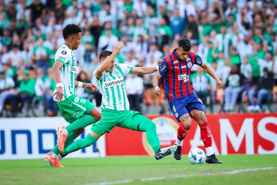 O Bahia não atuou bem em Medellín