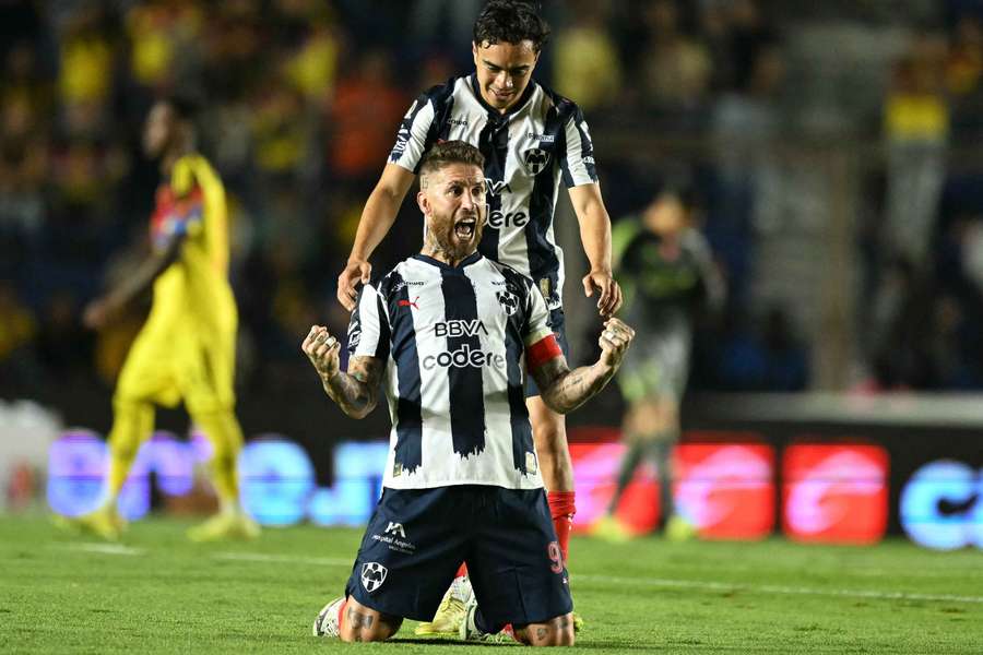 Sergio Ramos celebra la última victoria