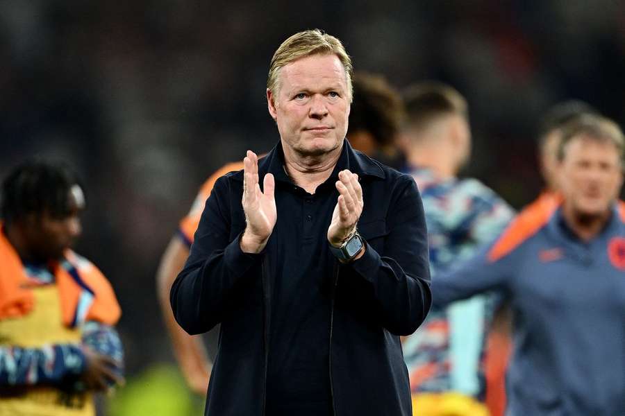 Koeman comentó la marcha del delantero al Al-Ittihad.