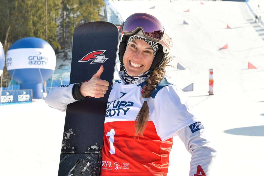 Aleksandra Król-Walas druga w Cortinie d'Ampezzo podczas Pucharu Świata w snowboardzie