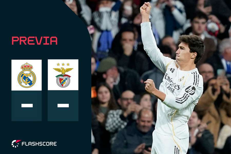 Sigue el Real Madrid-Benfica en directo en Flashscore Sigue el Real Madrid-Benfica en directo en Flashscore