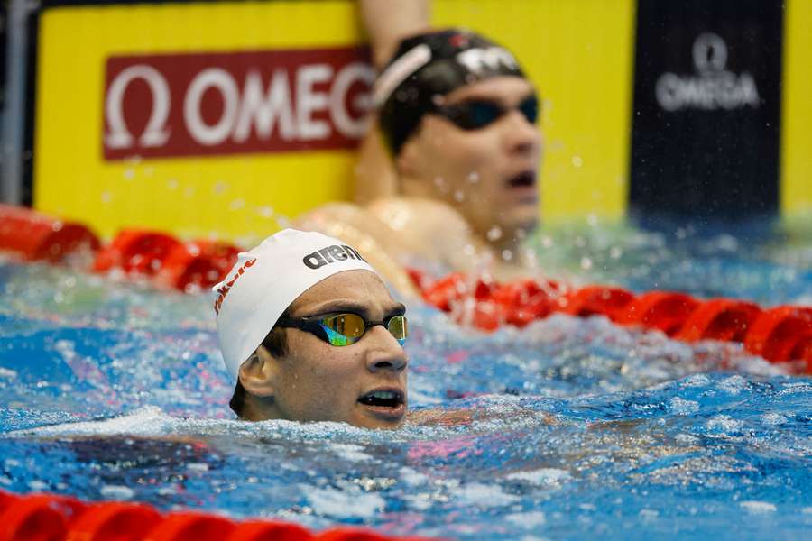 Hafnaoui won the 400m freestyle gold from lane eight at the COVID-delayed Tokyo Olympics
