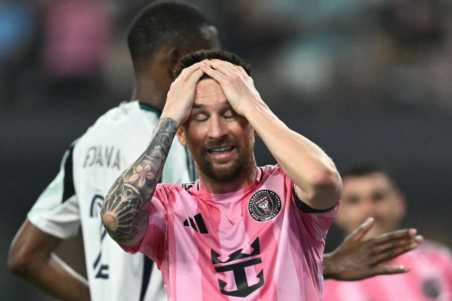 Lionel Messi ainda não conseguiu vencer no novo estádio do Inter Miami