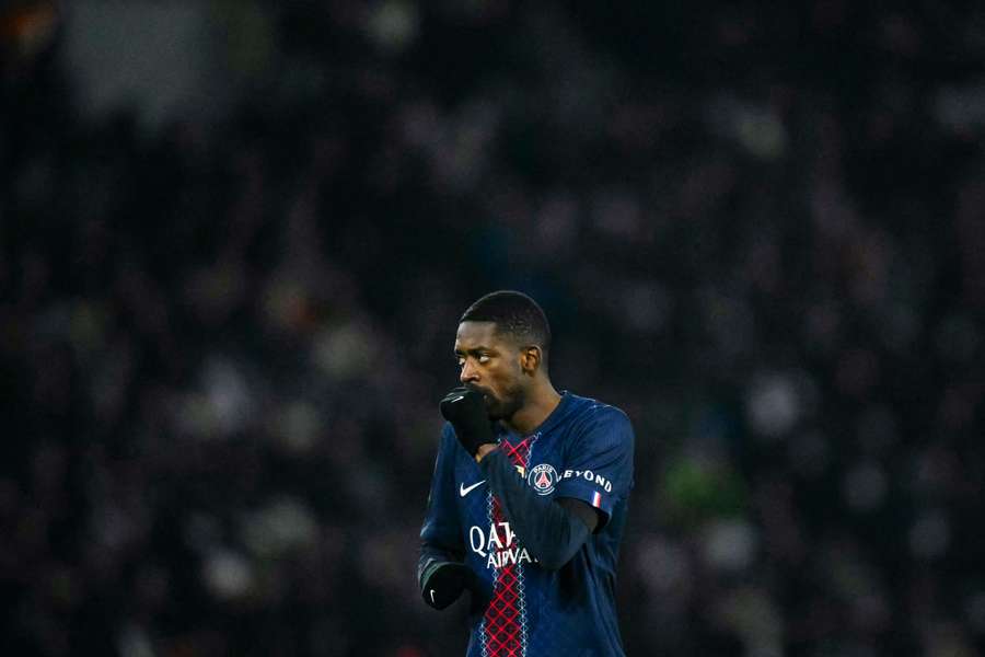 Ousmane Dembélé face au Paris FC le 4 janvier.