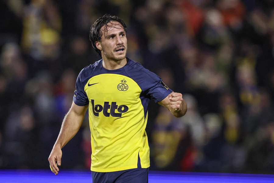 Kevin Mac Allister com o Union Saint-Gilloise a 6 de dezembro