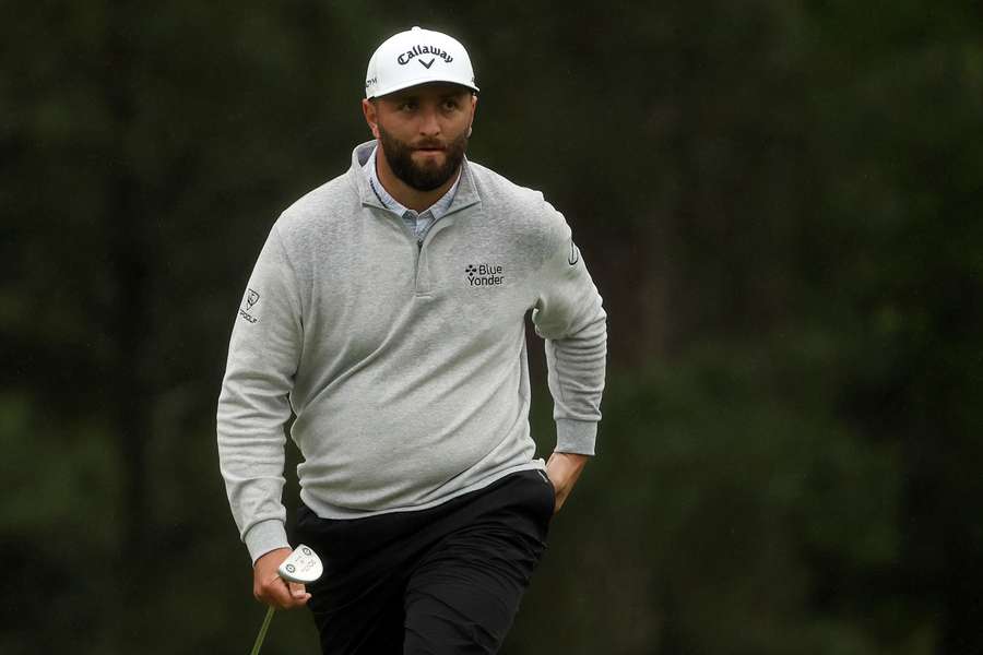 Jon Rahm of Spain looks on