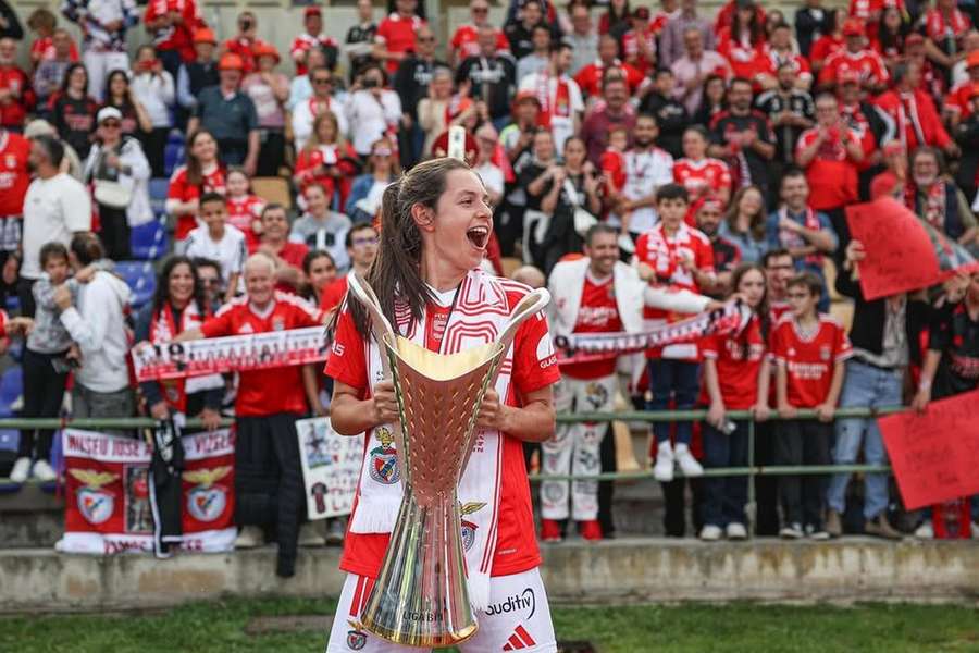 Andreia Faria conquistou vários títulos no Benfica