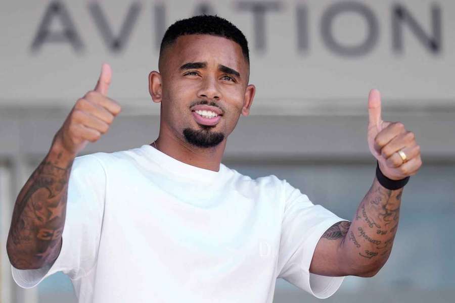 Gabriel Jesus ya está en la Ciudad Condal Gabriel Jesus ya está en la Ciudad Condal