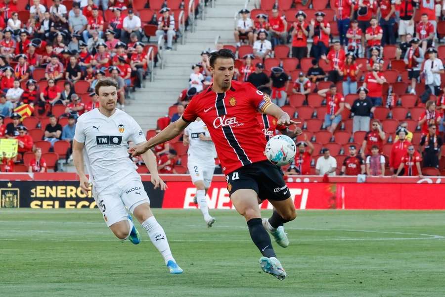 Valjent odohral celý zápas ako kapitán.