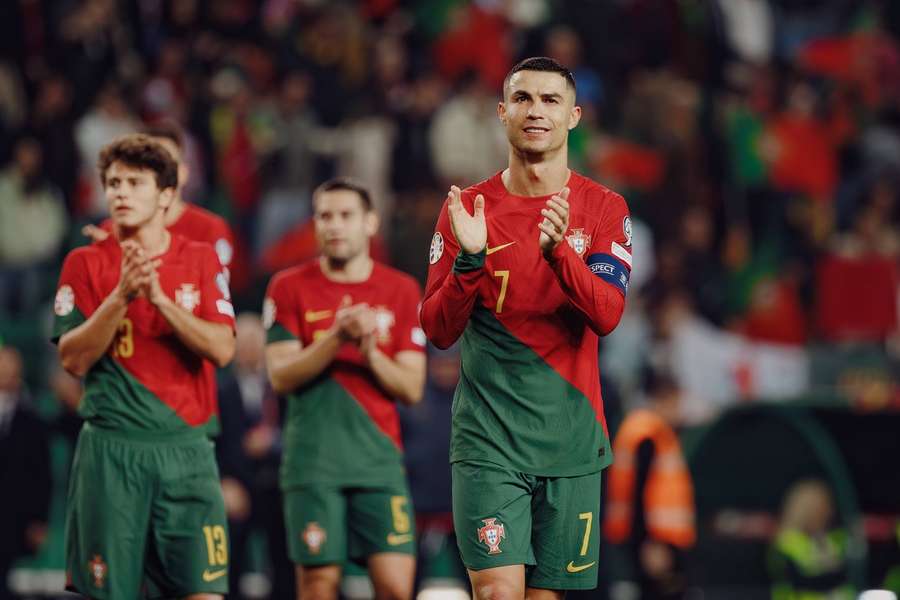 Cristiano Ronaldo e Portugal celebraram apuramento histórico