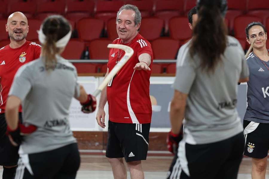 Paulo Almeida, treinador do Benfica