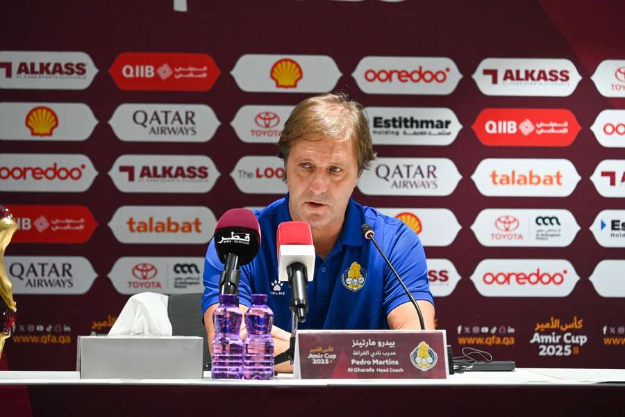 Pedro Martins, treinador do Al-Gharafa