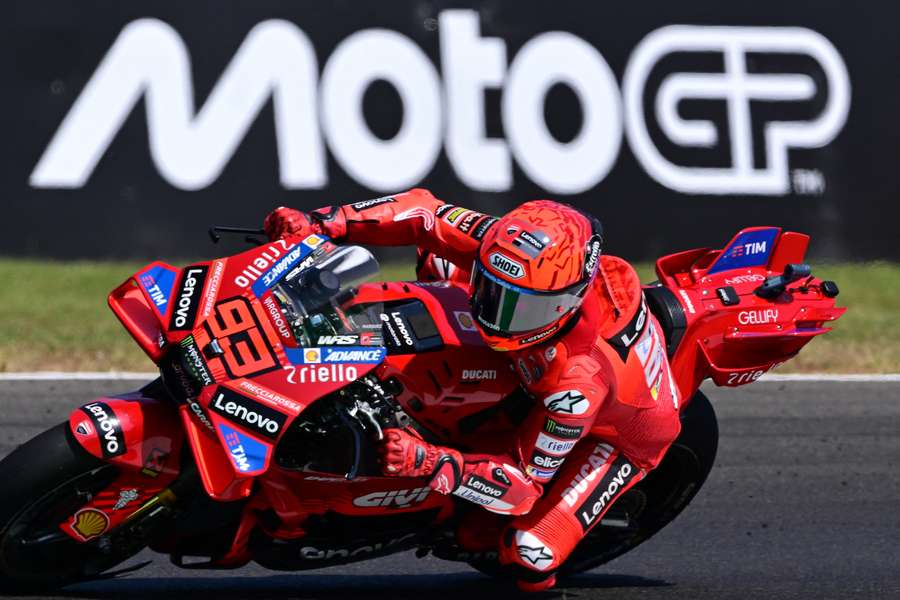 Marc Marquez voltou a brilhar em Itália