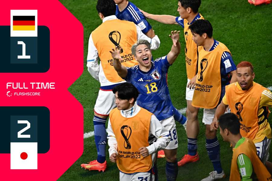 Germany v Japan: Key moments from another World Cup upset