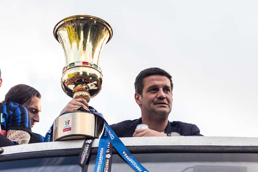 Cristi Chivu la parada de celebrare a eventului
