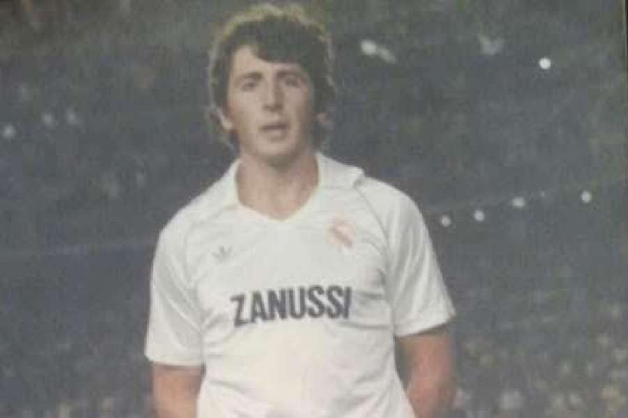 Pepe Salguero, como jugador del Real Madrid