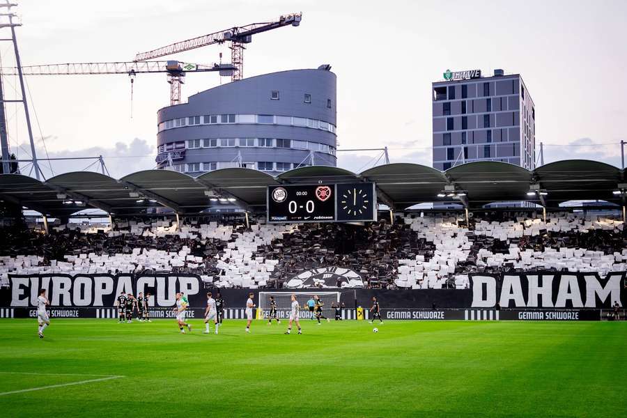 Europacup daham für den SK Sturm.