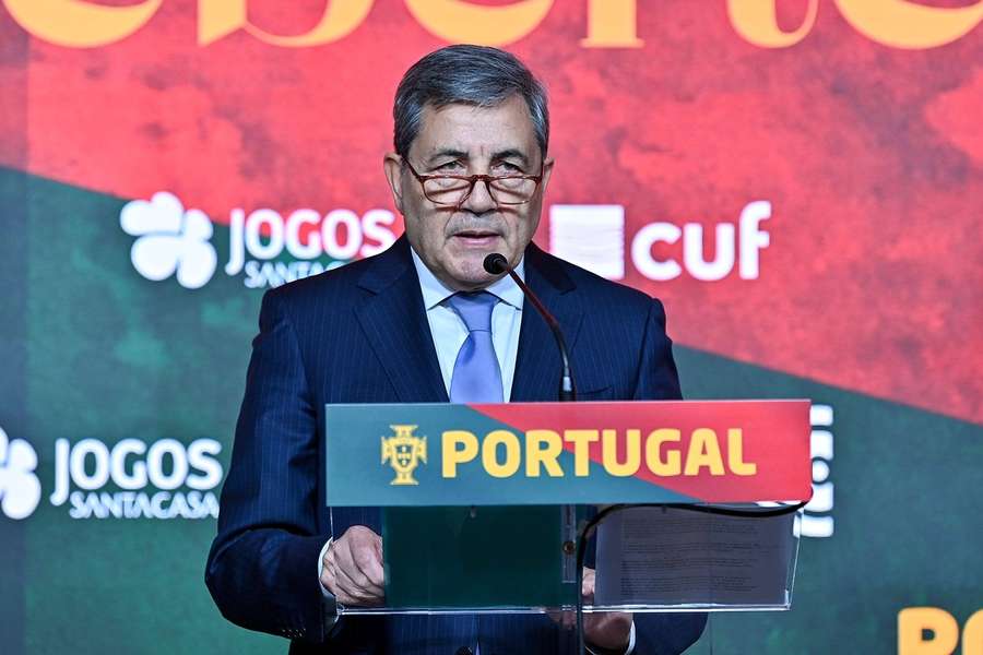 Portugals Verbandspräsident Fernando Gomes.