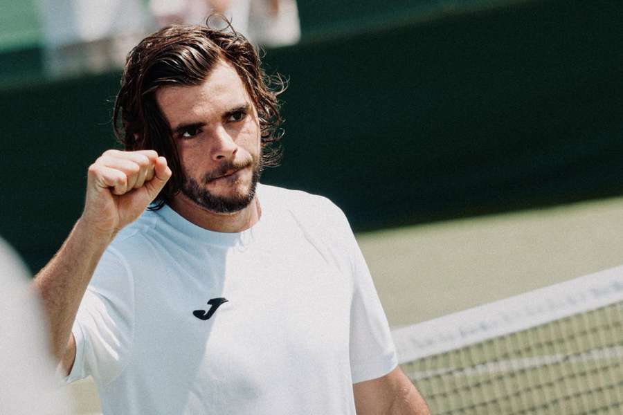 Jaime Faria derrotou Luka Pavlovic em dois sets