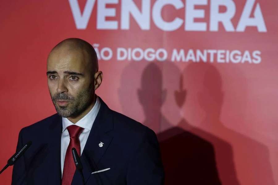 João Diogo Manteigas, candidato à presidência do Benfica
