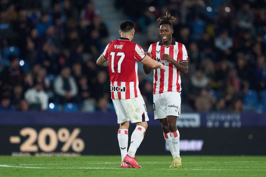 Nico Williams marcó un gol