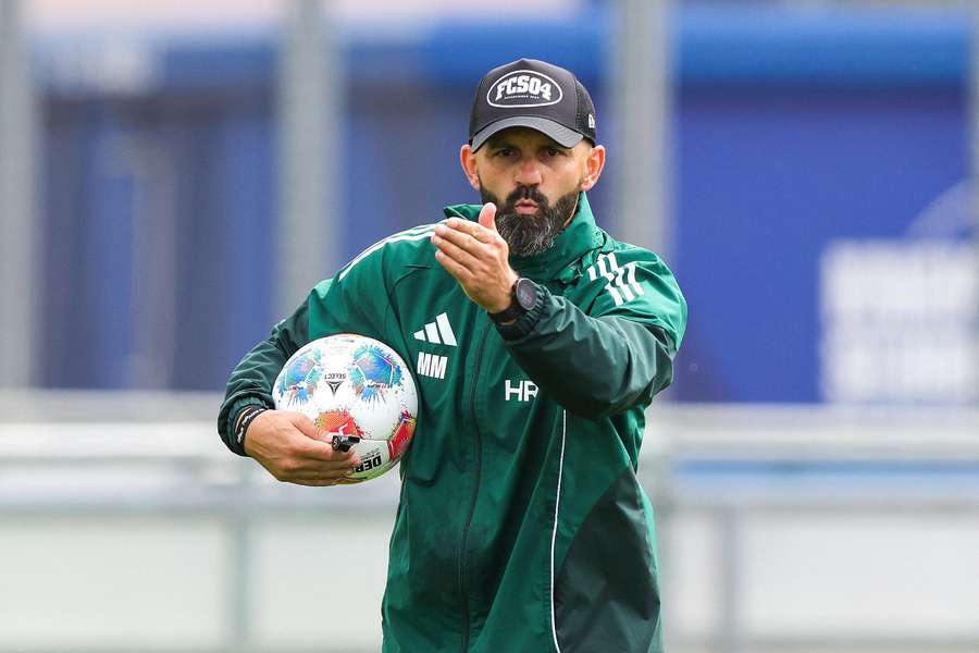 Schalke-Trainer Miron Muslic Schalke-Trainer Miron Muslic