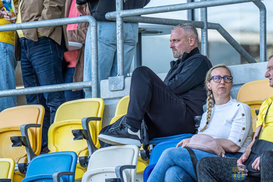 Žilinský tréner Ščasný si bol naživo pozrieť zápas medzi Dunajskou Stredou a Košicami.