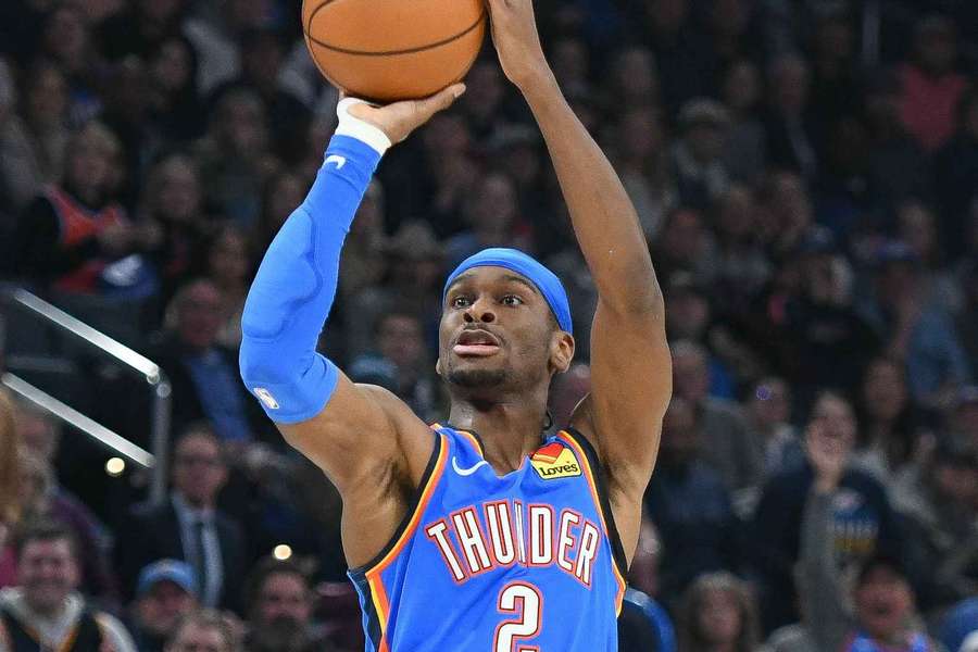 Gilgeous-Alexander pozbieral 54 bodov. 
