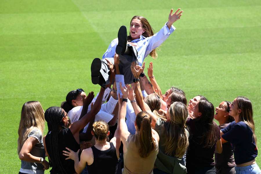 "C'était une histoire parfaite", le dernier hommage du Barça à Alexia Putellas au Camp Nou "C'était une histoire parfaite", le dernier hommage du Barça à Alexia Putellas au Camp Nou
